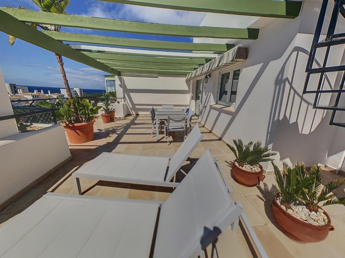 Frontline Beach Penthouse In Mi Capricho Sitio de Calahonda المظهر الخارجي الصورة